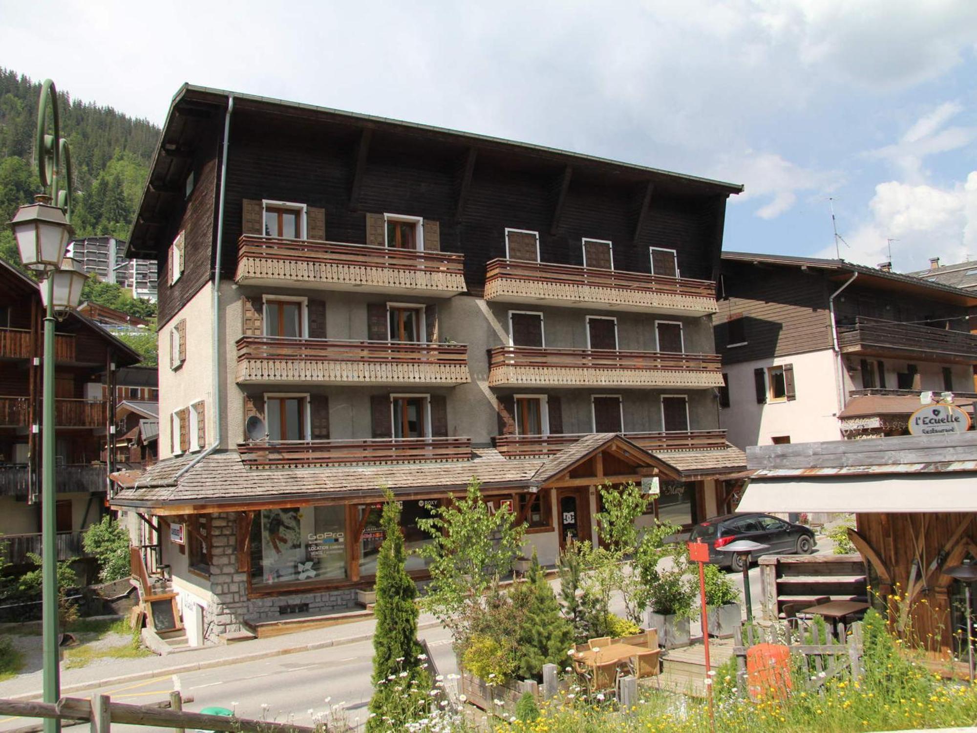 Appartement 3 Pieces Avec Balcon Et Wifi Au Centre De La Clusaz - Fr-1-459-20 Exterior foto